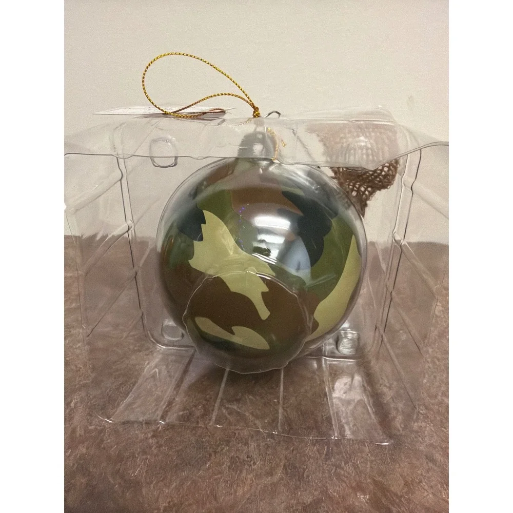 Burton + Burton Camo Christmas Ornament All I Want For Christmas Is You Hunting